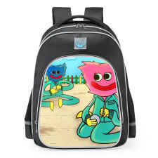 Poppy Playtime Huggy Wuggy Kissy Missy Squid Game Animated School Backpack