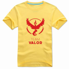 Pokemon Go Red Team Valor Yellow T-Shirt