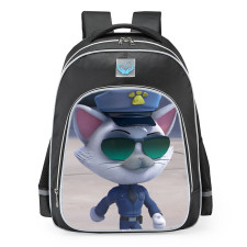 44 Cats Police Cat School Backpack