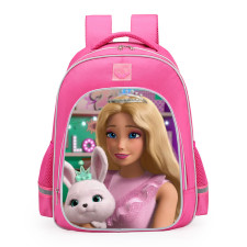 Barbie Princess Adventure Princess Barbie With Bunny School Backpack