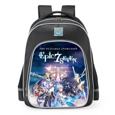 Epic Seven Characters School Backpack