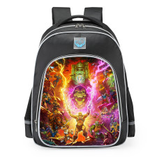 Masters of the Universe Revelation Characters School Backpack