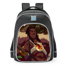 Masters of the Universe Revelation King D'Vann Grayskull School Backpack