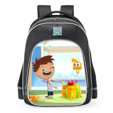 Justin Time Justin Gift Time School Backpack