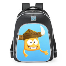 Justin Time Squidgy Viking School Backpack