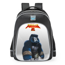 Kung Fu Panda 2 Gorillas School Backpack