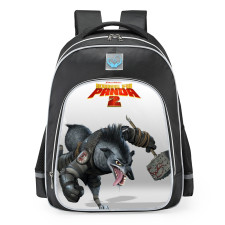 Kung Fu Panda 2 Wolf Boss School Backpack