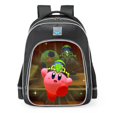 Kirby And The Forgotten Land Chain Bomb Kirby School Backpack