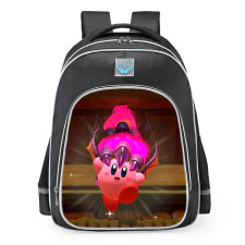 Kirby And The Forgotten Land Dragon Fire Kirby School Backpack