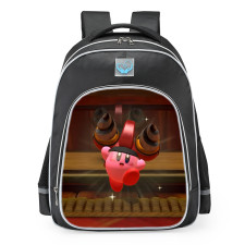 Kirby And The Forgotten Land Twin Drill Kirby School Backpack