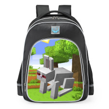 Minecraft Bunny School Backpack