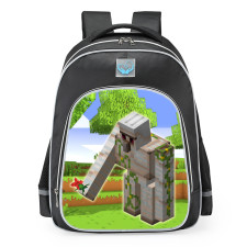 Minecraft Iron Golem School Backpack