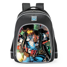 Marvel Captain America Symbol Of Truth School Backpack