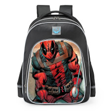 Marvel Deadpool Bad Blood School Backpack