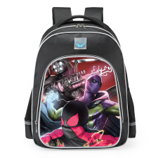 Marvel Miles Morales Spider Man School Backpack