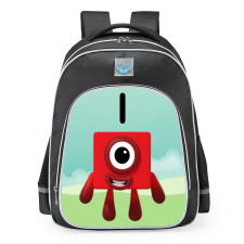 Number Blocks Number One School Backpack