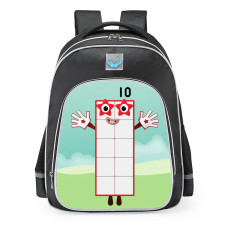 Number Blocks Number Ten School Backpack