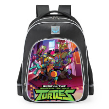 Rise of the Teenage Mutant Ninja Turtles Characters School Backpack