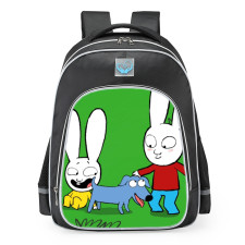 Simon Super Rabbit Gaspard Simon Elvis School Backpack