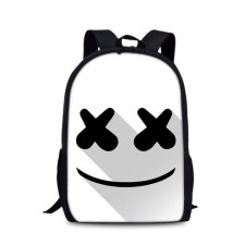Marshmello Backpack Schoolbag Rucksack