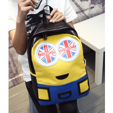 Minion Invasion Leather Feel Backpack 16 Inch