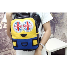 Minion Invasion Leather Feel Backpack 10 Inch