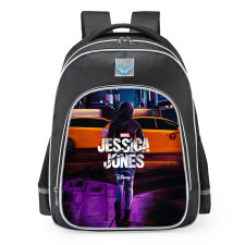 Marvel Jessica Jones Artwork Style School Backpack