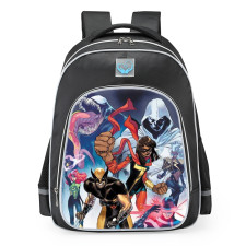 Marvel Ms Marvel And Wolverine School Backpack