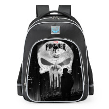 Marvel The Punisher Shadow Style School Backpack