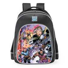 Marvel Spider Man 2099 Exodus Characters School Backpack