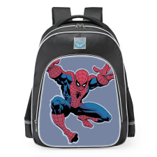 Marvel Spider Man Classic Comics Style School Backpack