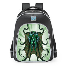 Marvel Avengers Mech Strike Monster Hunters Monster Doctor Doom School Backpack