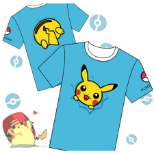 Pokemon Go Pikachu Blue T-Shirt