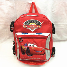 Cars Kids Backpack With Wheels