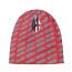 Bologna FC 1909 Football Club Beanie Cap Hat - Bologna Football Club Medley Monogram Wordmark