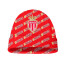 AS Monaco Football Club Beanie Cap Hat - Monaco Football Club Medley Monogram Wordmark