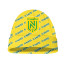 FC Nantes Football Club Beanie Cap Hat - Nantes Football Club Medley Monogram Wordmark