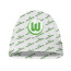VFL Wolfsburg Football Club Beanie Cap Hat - Wolfsburg Football Club Medley Monogram Wordmark