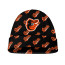 MLB Baltimore Orioles Beanie Cap Hat - Baltimore Orioles Medley Monogram Wordmark