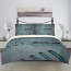 F1 Formula One Mercedes Benz Sham Set Bed Set Sheet Cover - Mercedes Benz AMG Petronas F1 Team Dark Background Poster