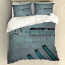 F1 Formula One Mercedes Benz Sham Set Bed Set Sheet Cover - Mercedes Benz AMG Petronas F1 Team Dark Background Poster