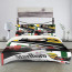 F1 Formula One Ayrton Senna Sham Set Bed Set Sheet Cover - Ayrton Senna Poster Illustration