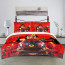 F1 Formula One Carlos Sainz Sham Set Bed Set Sheet Cover - Carlos Sainz Essere Ferrari 2024 Poster Red Background