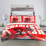 F1 Formula One Charles Leclerc Sham Set Bed Set Sheet Cover - Charles Leclerc Word Art Poster On Red Background