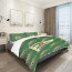 Lechia Gdansk Comforter Sham Set Bed Set Sheet Cover - Gdansk Football Club Medley Monogram Wordmark