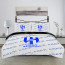 AL Hilal SFC Football Club Comforter Sham Set Bed Set Sheet Cover - Hilal Football Club Medley Monogram Wordmark