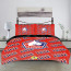 LOSC Lille Football Club Comforter Sham Set Bed Set Sheet Cover - Lille Football Club Medley Monogram Wordmark