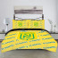 FC Nantes Football Club Comforter Sham Set Bed Set Sheet Cover - Nantes Football Club Medley Monogram Wordmark