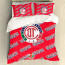 Deportivo Toluca FC Comforter Sham Set Bed Set Sheet Cover - Toluca Football Club Medley Monogram Wordmark
