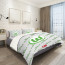 VFL Wolfsburg Football Club Comforter Sham Set Bed Set Sheet Cover - Wolfsburg Football Club Medley Monogram Wordmark